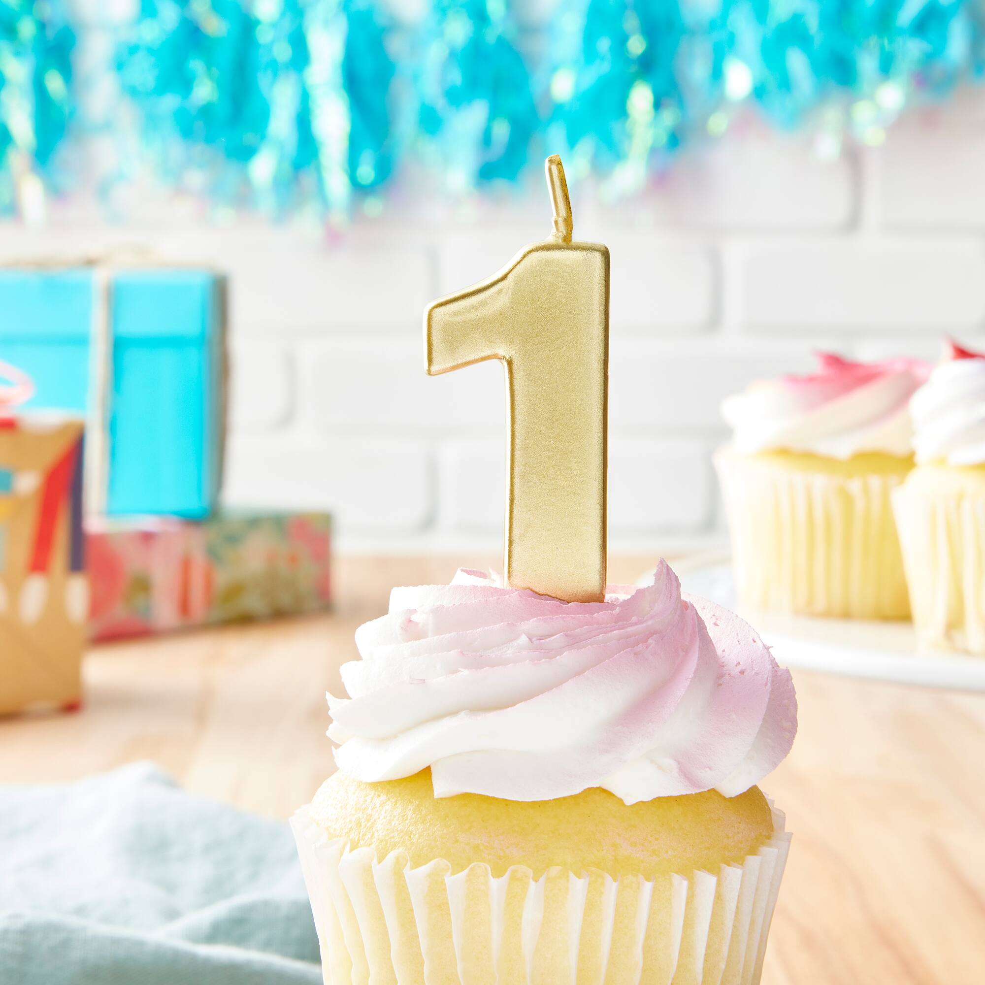 Gold Number Candle by Celebrate It